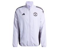 Adidas Manchester United Homme - Vestes Zippees, Violet - Taille M - Poly Woven Purple M