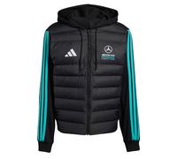 adidas Herren MERCEDES - AMG PETRONAS FORMULA 1 TEAM DNA PUFFER JACKET, black/semi mint rush, 3XL