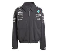 adidas Homme MERCEDES - AMG PETRONAS FORMULA ONE TEAM TEAM JACKET MEN, Black/White, L
