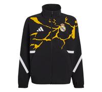 ADIDAS PERFORMANCE Veste de sport 'Real Madrid Avengers Z.N.E. Anthem' bleu / jaune / noir / blanc, Taille 128