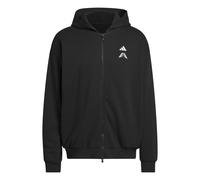 ADIDAS PERFORMANCE Veste de survêtement 'Adidas x FARM Saccosh' noir / blanc, Taille L