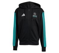 adidas Herren Mercedes - AMG Petronas Formula 1 Team DNA Full Zip Hoody, Black/Semi Mint Rush, S
