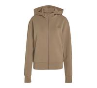 adidas - Women's D4T Workout Full Zip Hooded Sweatshirt - Sweat à capuche - S - khaki six