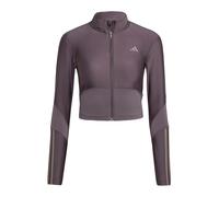 ADIDAS PERFORMANCE Veste de survêtement 'Hyperglam' gris basalte, Taille S