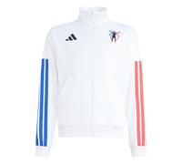 ADIDAS PERFORMANCE Veste de survêtement 'Jude Bellingham' bleu / rouge clair / noir / blanc, Taille 164