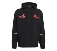 ADIDAS PERFORMANCE Vestes d’entraînement 'FC Arsenal Places+Faces' gris argenté / rouge feu / noir, Taille L