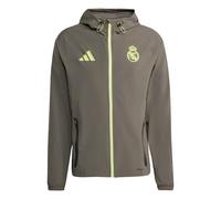 Adidas Real Madrid Tiro 25/26 Competition Vis Tech Travel Jacket Vert M Homme