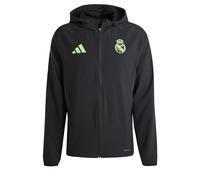 Veste de survêtement Real Madrid Tiro 25 Pro Vis Tech Noir S Male