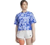 Adidas Performance Workout Essentials Aop Flower Tie-dye Tee Semi L Taille: M | Hauts de sport Outlet | Femme
