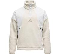 Adidas - Polaire demi-pressionnée bicolore - Xploric High Pile Snap Pullover M Wonder Alumina pour Homme - Taille S - Beige Beige S