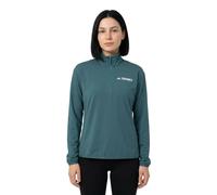 Adidas Terrex Multi Climawarm Tech Half Zip Fleece Bleu M Femme