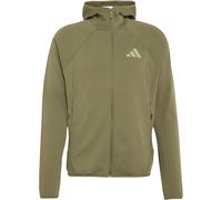 Adidas - Polaire stretch à capuche - Xperior VK Fleece Hooded Jkt M Olive Strata - Taille S - Kaki Kaki S