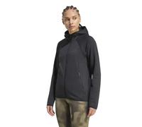 Adidas - Polaire stretch à capuche - Xperior VK Fleece Hooded Jkt W Black pour Femme - Taille S - Noir Noir S