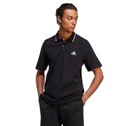Adidas Polo Essentials Piqué Small Logo manches courtes noir/blanc - S