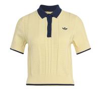 Adidas - Polo Cali en maille torsadée - Femme - Sport - Jaune - Taille: 38 FR