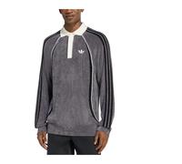 Adidas - Polo Retro Remix Teamgeist - Homme - Tops - Gris - Taille: L