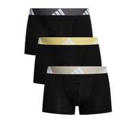 Adidas Pour des hommes Lot de 3 boxers Active Flex en coton, Noir