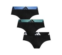 Adidas Pour des hommes Lot de 3 slips en coton Active Flex, Noir