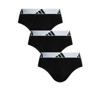 Adidas Pour des hommes Lot de 3 slips en coton Active Flex, Noir