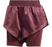 Adidas Power Aeroready 2-In-1 Shorts Womens Rouge 8 (XS) Female