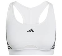 adidas Powerreact Soutien-Gorge de Sport à 3 Bandes pour Femme Soutien Moyen