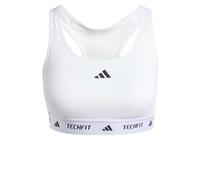 adidas Powerreact Soutien-Gorge de Sport pour Femme avec Soutien Moyen, Blanc Sac
