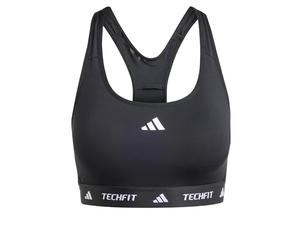 adidas Powerreact Training Medum Support Techfit Bra, Soutien-Gorge d'entraînement à Maintien Moyen aux Femmes, Noir,