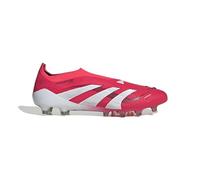 Adidas Pred Elite Chaussures de football pour sols artificiels sans lacets, Lucid Red Cloud White, 42 2/3 EU