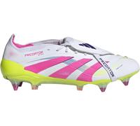 ADIDAS PERFORMANCE Chaussure de foot 'Predator Elite Fold' vert fluo / violet / rose / blanc, Taille 38,5-39
