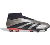 Adidas Predator 24 League Laceless Firm Ground Football Boots Argent/Noir 8.5 (42.7) Male