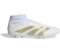 Adidas Predator 24 League Laceless Firm Ground Football Boots Blanc/Or/Beige 10 (44.7) Male