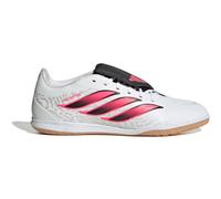 adidas Mixte Predator Club Sala Fold-Over Tongue Indoor Football Boots Shoes, FTWR White/Solar Turbo/Core Black, 46 EU