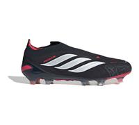 adidas Predator 26 Elite Laceless FG Noir/Blanc/Rouge 44