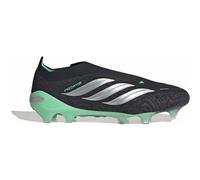 adidas Predator 26 Élité sans lacets FG Noir/Blanc/Vert 46