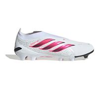 adidas Predator 26 League Laceless FG Blanc/Rouge/Noir 45 1/3