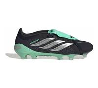 Adidas Chaussures de football Predator Pro Languette rabattue Noir/Blanc/Vert 44