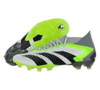 adidas Predator Accuracy.1 Artificial Grass Chaussures unisexes, Cloud White Core Black Lucid Lemon White, 41 1/3 EU