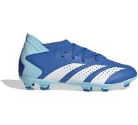 Adidas Predator Accuracy.3 Childrens Firm Ground Football Boots Bleu/Blanc 2 (34) Male