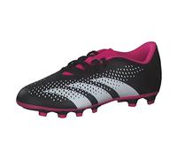 ADIDAS Predator Accuracy.4 Flexible Ground Boots Chaussures de Football, Core Black/Cloud White/Team Shock Pink 2, 36 2/3 EU