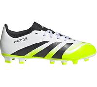 Adidas Predator Club Childrens Firm Ground Football Boots Blanc/Noir/Citron C11 (29) Male