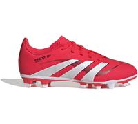 Adidas Predator Club Childrens Firm Ground Football Boots Rouge/Blanc 1 (33) Male