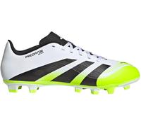 adidas Mixte Predator Club Firm Multi Ground Football Boots Chaussures, Cloud White/Core Black/Lucid Lemon, 44 2/3 EU
