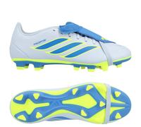 adidas Predator Club Fold-over Tongue FxG Ice Cold Precision - Crystal Sky/Ray Blue/Jaune - Herbe synthétique (AG)/Herbe naturelle (FG) 46