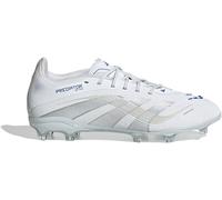 Adidas Predator Elite Childrens Firm Ground Football Boots Blanc/Argenté 2 (34) Male