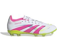 Adidas Predator Elite Childrens Firm Ground Football Boots Blanc/Rose C12 (30.5) Male