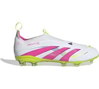 Adidas Predator Elite Firm Ground Childrens Blanc/Rose C11 (29) Male