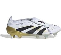 Chaussure languette rabattue Predator Elite Terrain gras Cloud White / Core Black / Gold Metallic 44 2/3