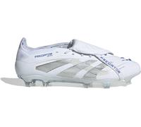 Adidas Predator Elite Fold-Over Tongue Firm Ground Football Boots Blanc/Argenté 8.5 (42.7) Male