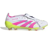 Adidas Predator Elite Fold-Over Tongue Firm Ground Football Boots Blanc/Rose 8.5 (42.7) Male