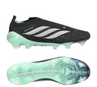 adidas Predator 26 Élité sans lacets FG Noir/Blanc/Vert 44